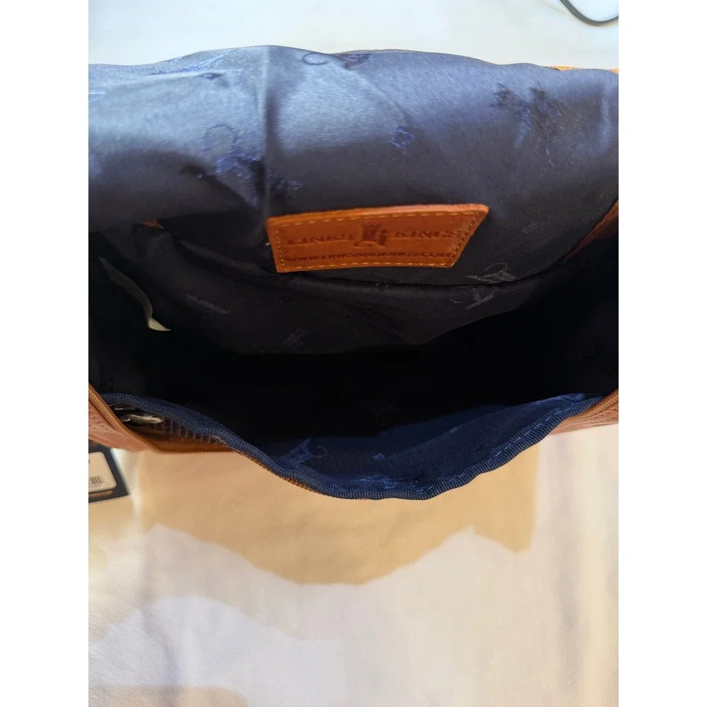 Links Kings Premium Leather Travel Caddy | Toiletry Bag with Dust Bag  NWT